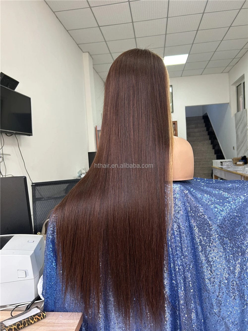 picture color / 30 Inches Hd Lace Wig Frontal Wigs 40 Inch Full Wig Transparent Raw Human Hair Deep 13x6 Hd Lace Lace Front Women for American Black Long