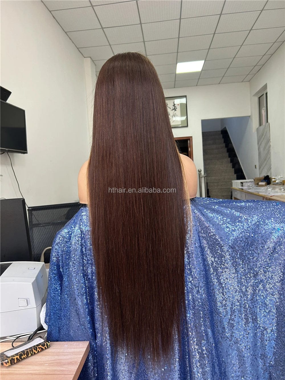 picture color / 30 Inches Hd Lace Wig Frontal Wigs 40 Inch Full Wig Transparent Raw Human Hair Deep 13x6 Hd Lace Lace Front Women for American Black Long