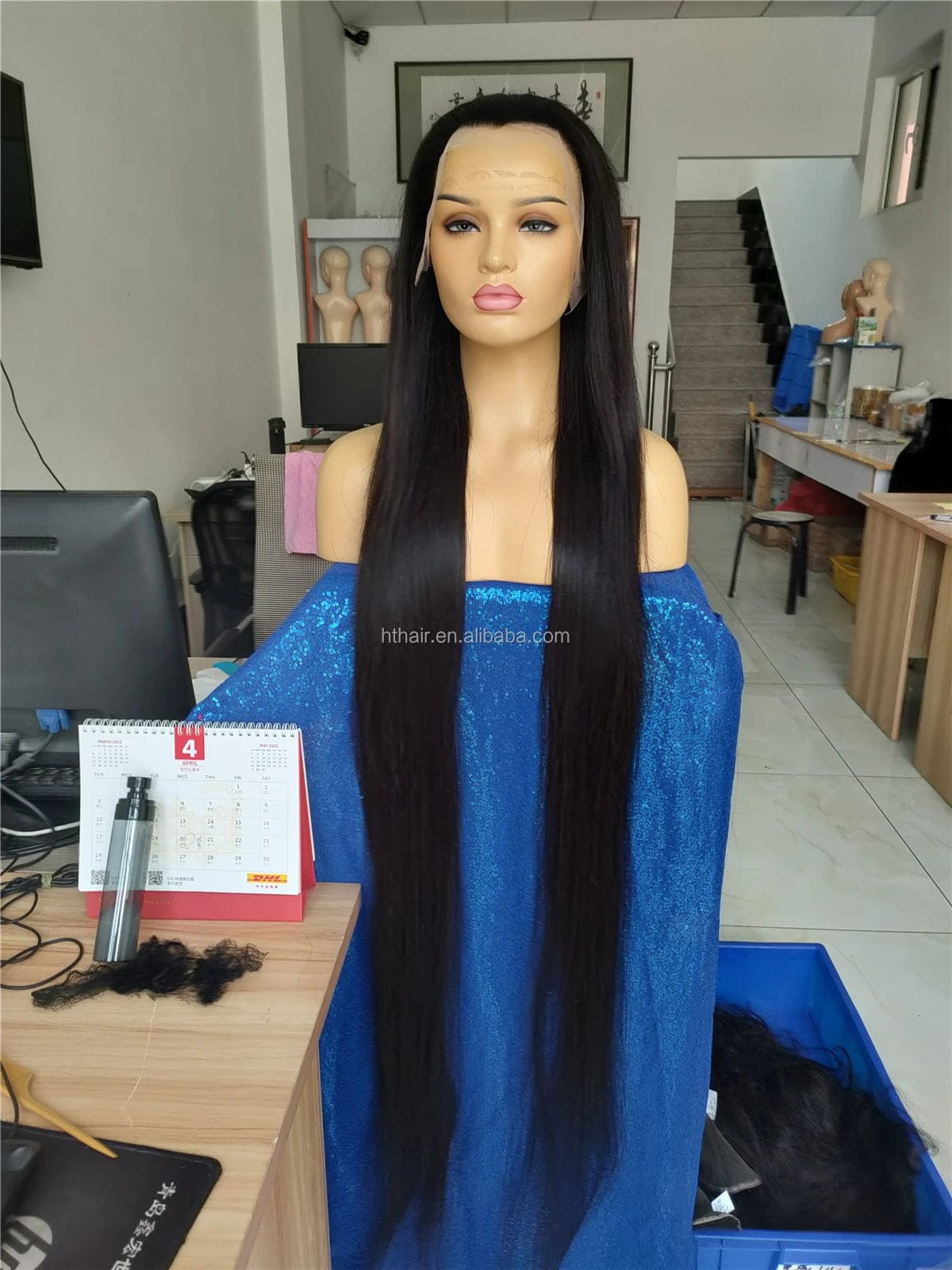 picture color / 30 Inches Hd Lace Wig Frontal Wigs 40 Inch Full Wig Transparent Raw Human Hair Deep 13x6 Hd Lace Lace Front Women for American Black Long
