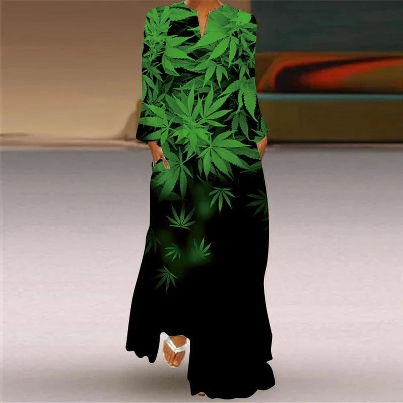 Plus Size 5XL NEW arrivals 2024 Human Face Printed Ladies Elegant Party Retro Long Dress Summer Fashion Casual African Dresses