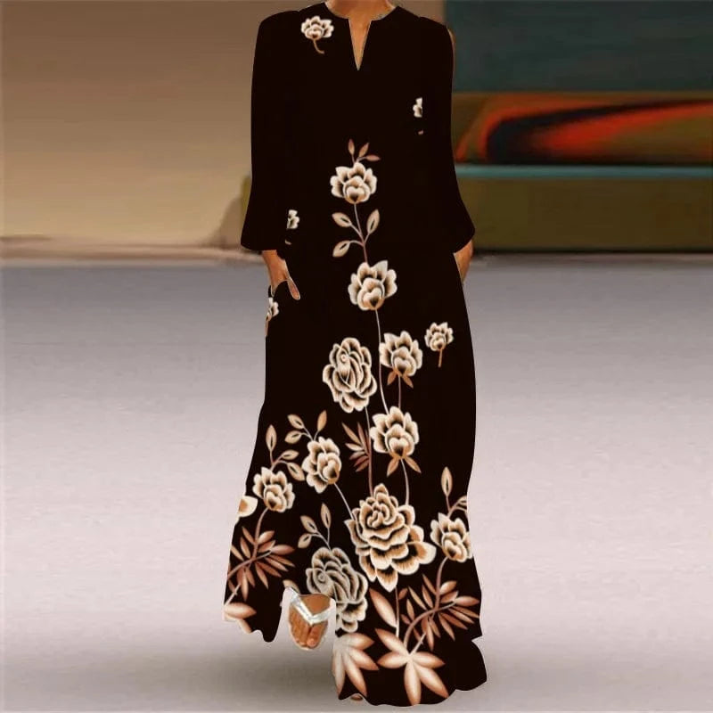 Plus Size 5XL NEW arrivals 2024 Human Face Printed Ladies Elegant Party Retro Long Dress Summer Fashion Casual African Dresses