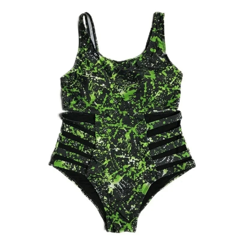 Plus Size Women's One Piece Swimsuit New Sexy Swimsuits for Lady