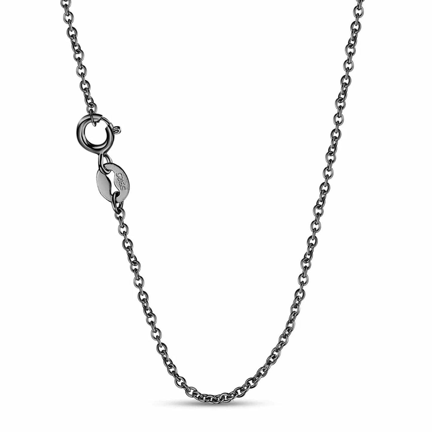 PNC0000-2 Butterfly Pendant Necklace Authentic 925 Sterling Silver Heart-shaped Pendant for Amazon Fine Necklaces Jewelry Women Accessory