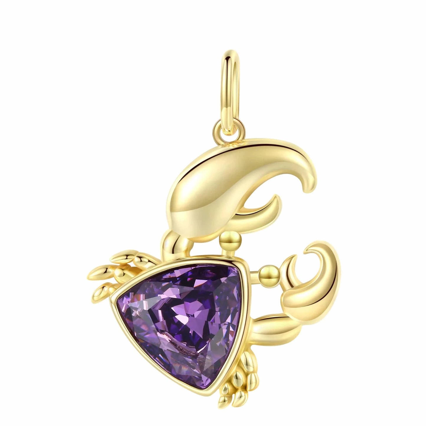 PNC0326 Luxury Geometric Crystal Lab Grown Diamond Necklace Genuine 925 Sterling Silver Pendant for Women Necklaces Jewelry Wedding Gift