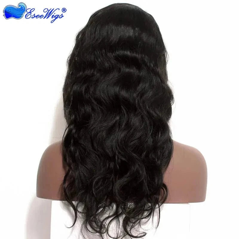 Pre-Plucked 250 Density Lace Front Wigs Body Wave Natural Hair Line Glueless Full Lace Human Hair Wigs with Baby Hair