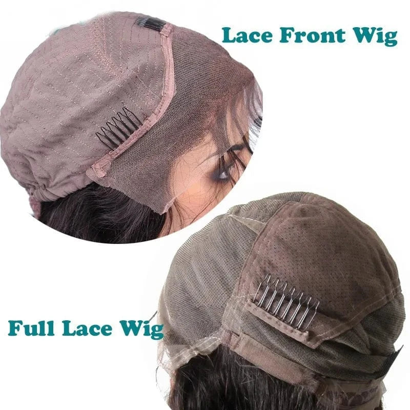 Pre-Plucked 250 Density Lace Front Wigs Body Wave Natural Hair Line Glueless Full Lace Human Hair Wigs with Baby Hair