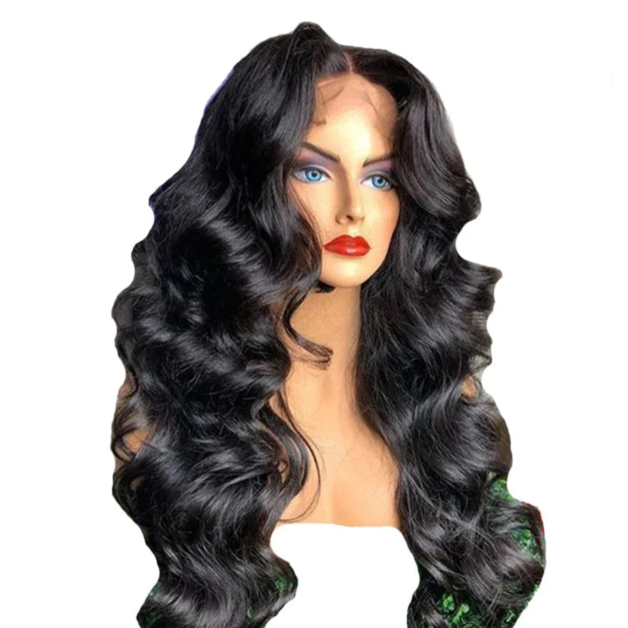 pre plucked cuticle aligned brazilian human hair pink transparent lace front wig, 150%density water wave 360 lace frontal wig