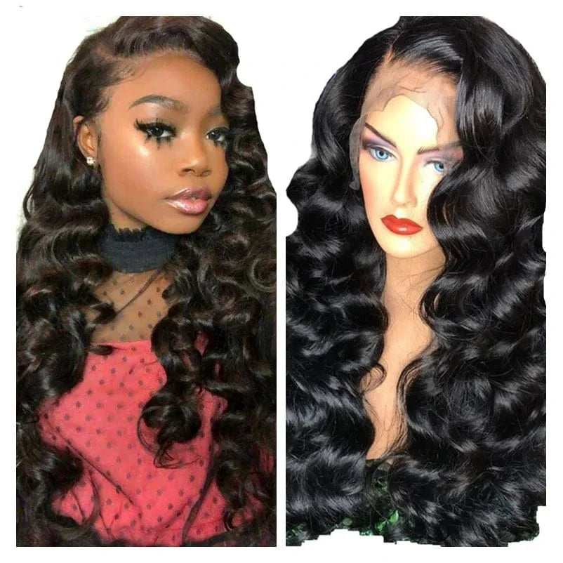 pre plucked cuticle aligned brazilian human hair pink transparent lace front wig, 150%density water wave 360 lace frontal wig