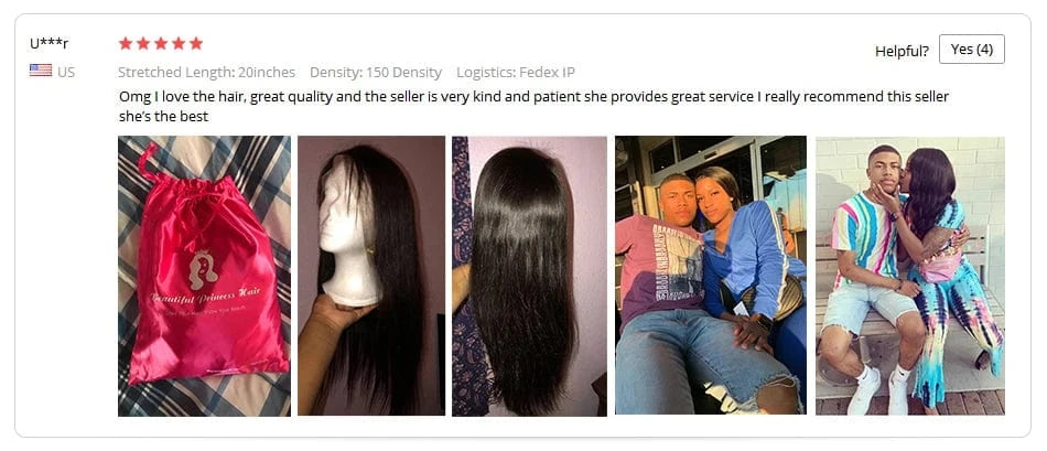 Princess 13x4/13x6 HD Transparent Lace Front Human Hair Wigs PrePlucked 4x4 Closure Wig Brazilian Straight Lace Frontal Wig
