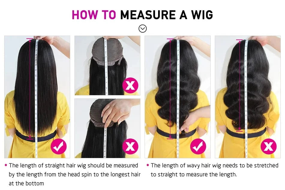 Princess 13x4/13x6 HD Transparent Lace Front Human Hair Wigs PrePlucked 4x4 Closure Wig Brazilian Straight Lace Frontal Wig