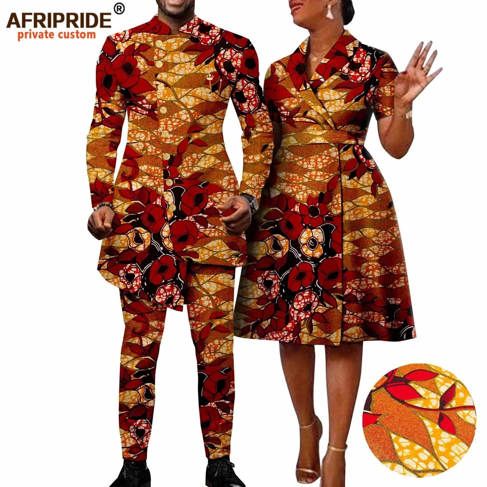 Print Batik Cotton Set for Women & Men