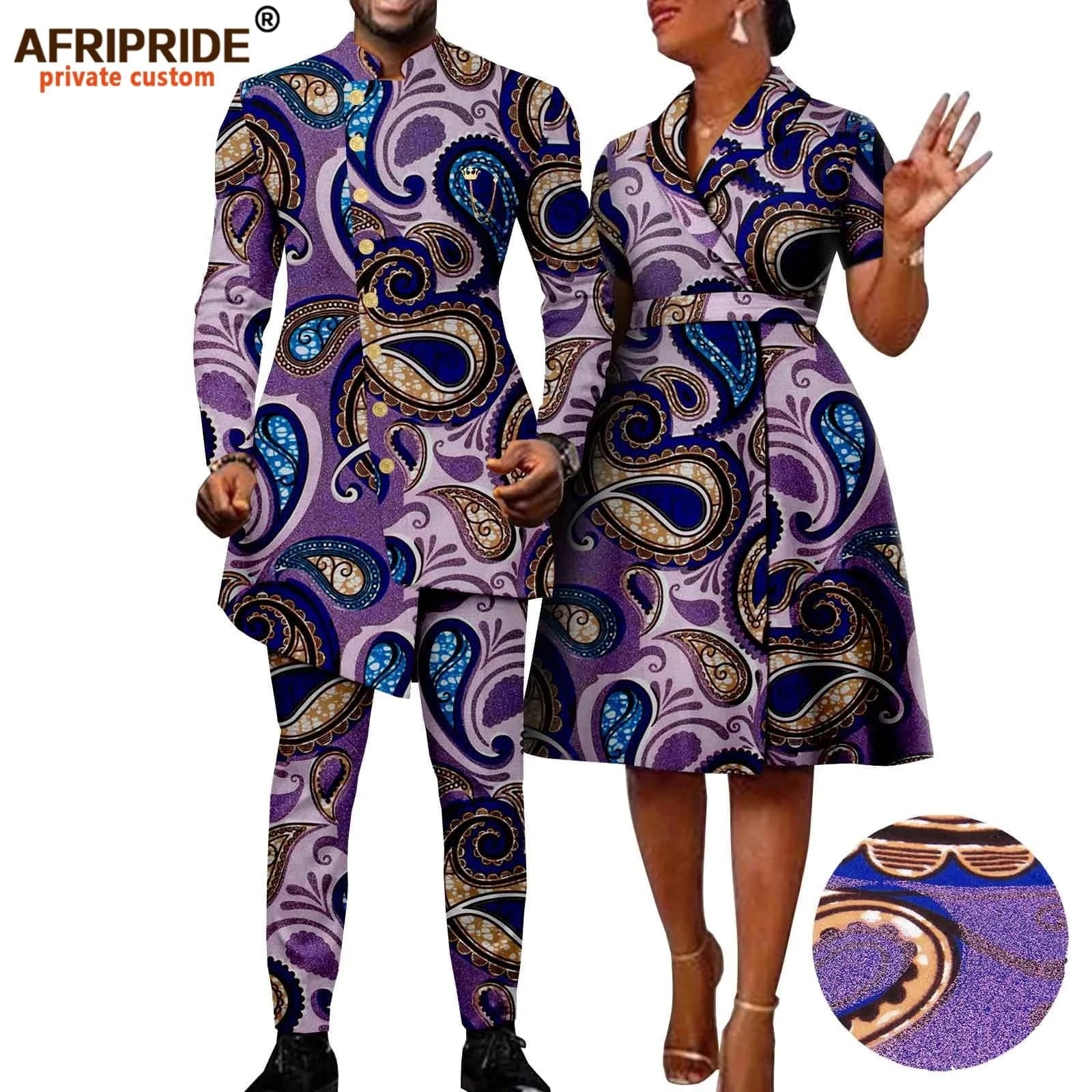 Print Batik Cotton Set for Women & Men