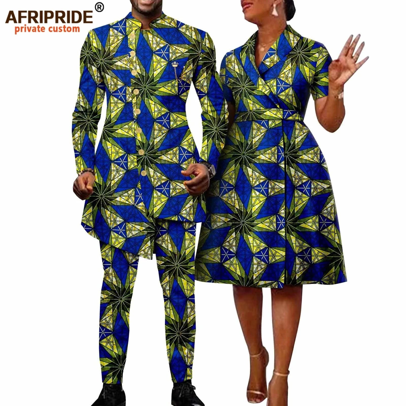 Print Batik Cotton Set for Women & Men