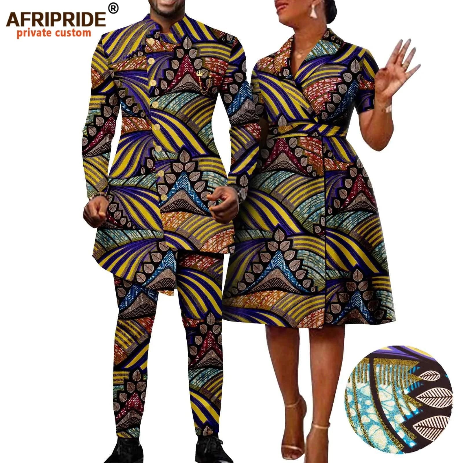 Print Batik Cotton Set for Women & Men