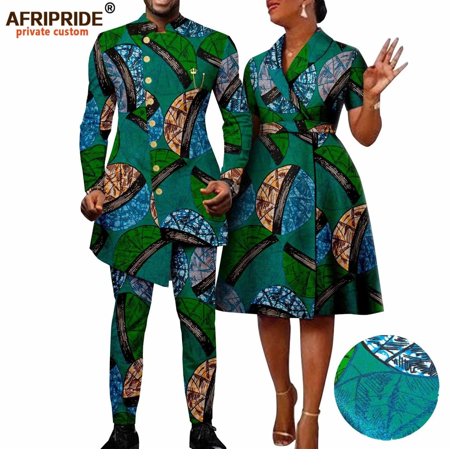 Print Batik Cotton Set for Women & Men