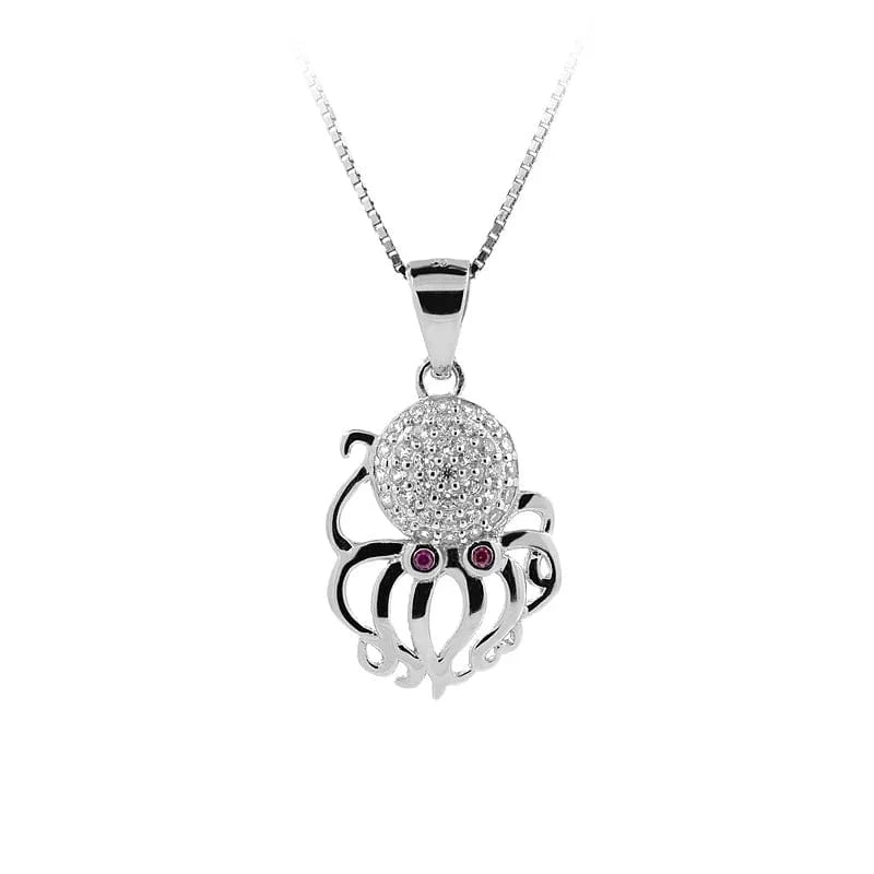 PZA2-154 Kids Pendant Animal Collection Seahorse Necklace Pendant 925 Silver Sterling Jewelry
