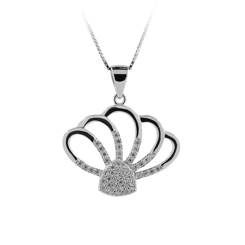 PZA2-158 Kids Pendant Animal Collection Seahorse Necklace Pendant 925 Silver Sterling Jewelry