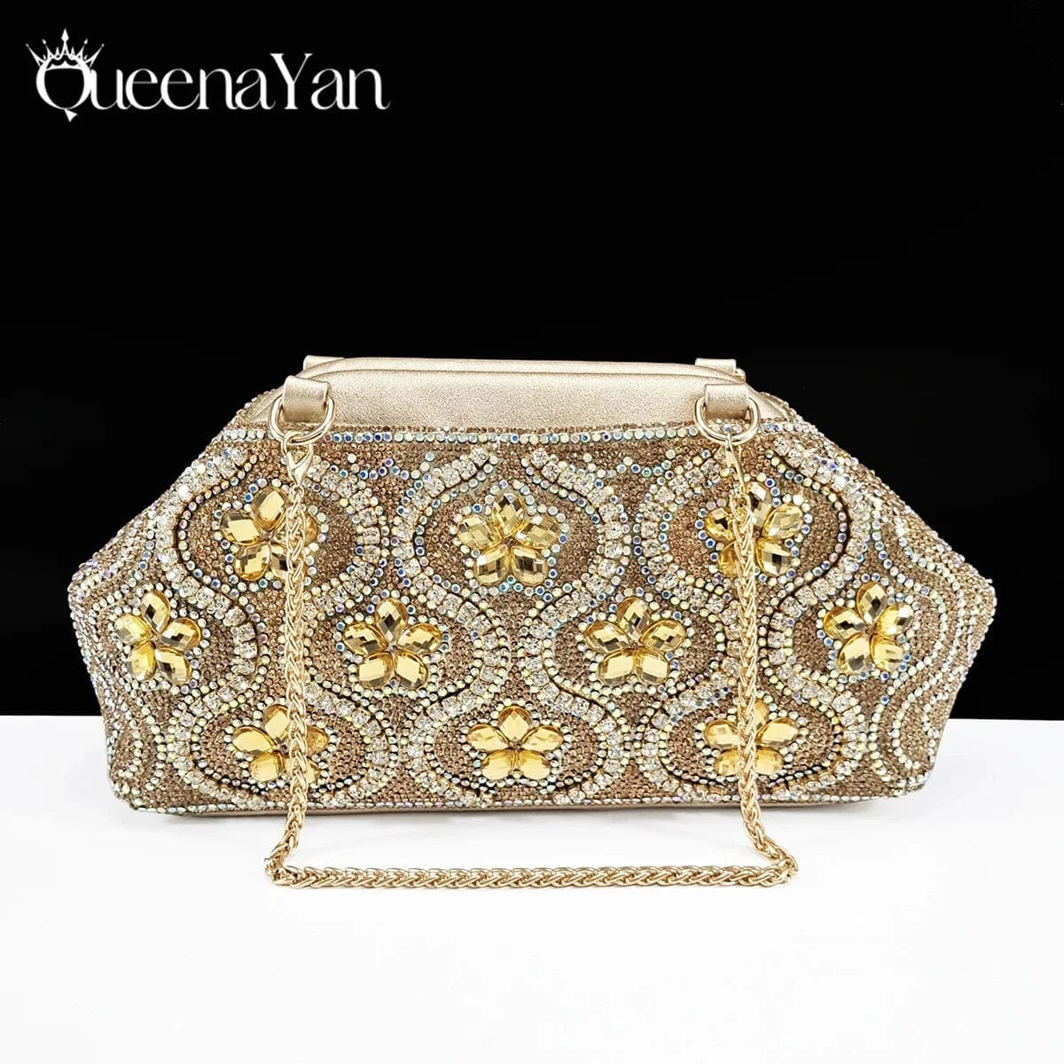Queena Yan High Quality 2025 Newst Hot Selling Open Toe Slingback Sandals with Bag Set in Green Color For Women Wedding Party