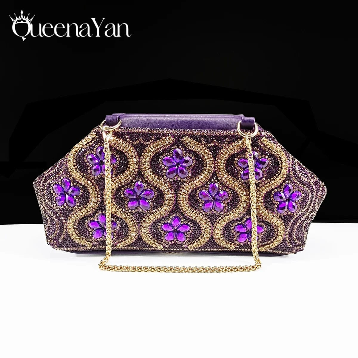 Queena Yan High Quality 2025 Newst Hot Selling Open Toe Slingback Sandals with Bag Set in Green Color For Women Wedding Party