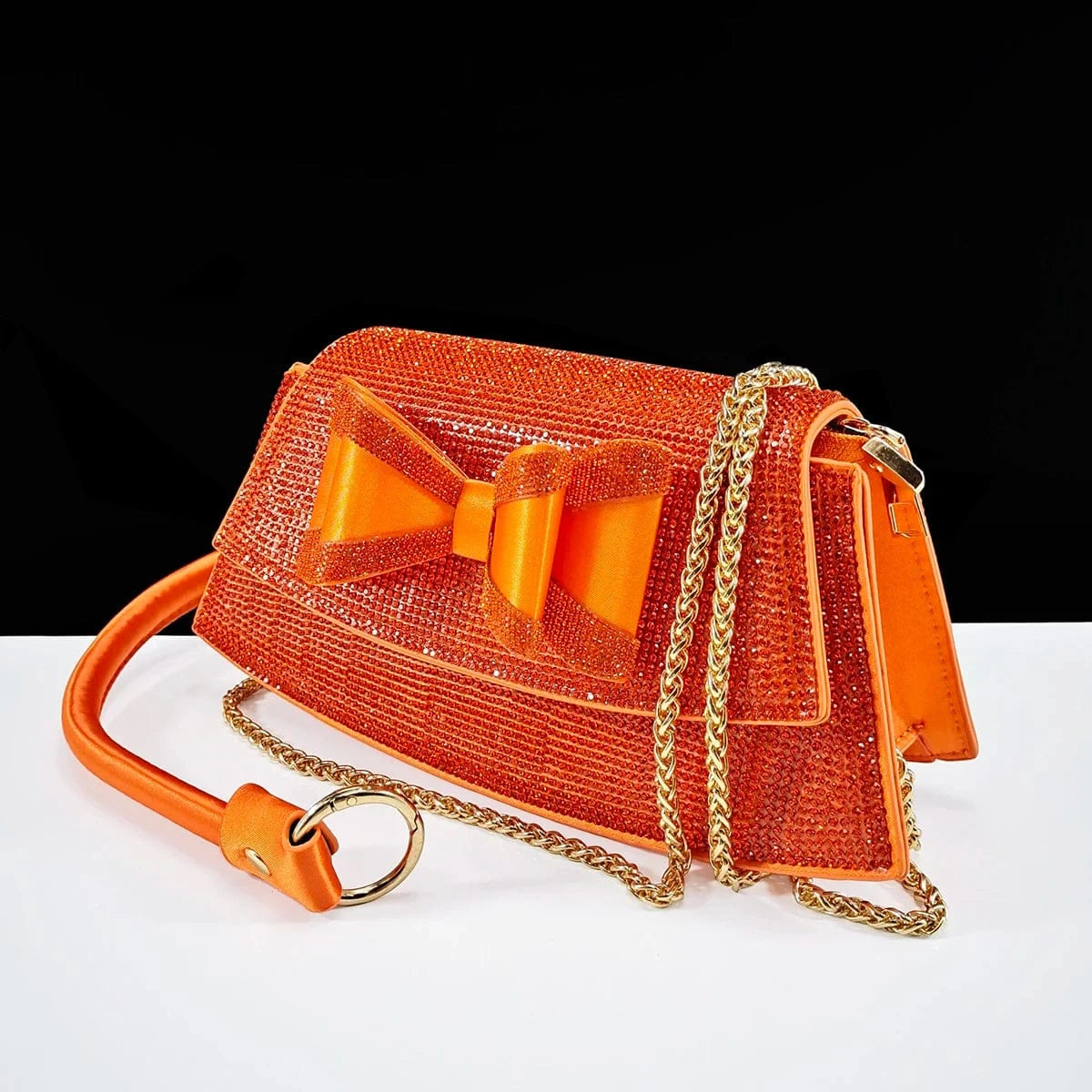 Queena Yan Italian Design High Quality Elegant Butter-fly Design Decoration Peach Color Party Wedding Women Shoes and Bag