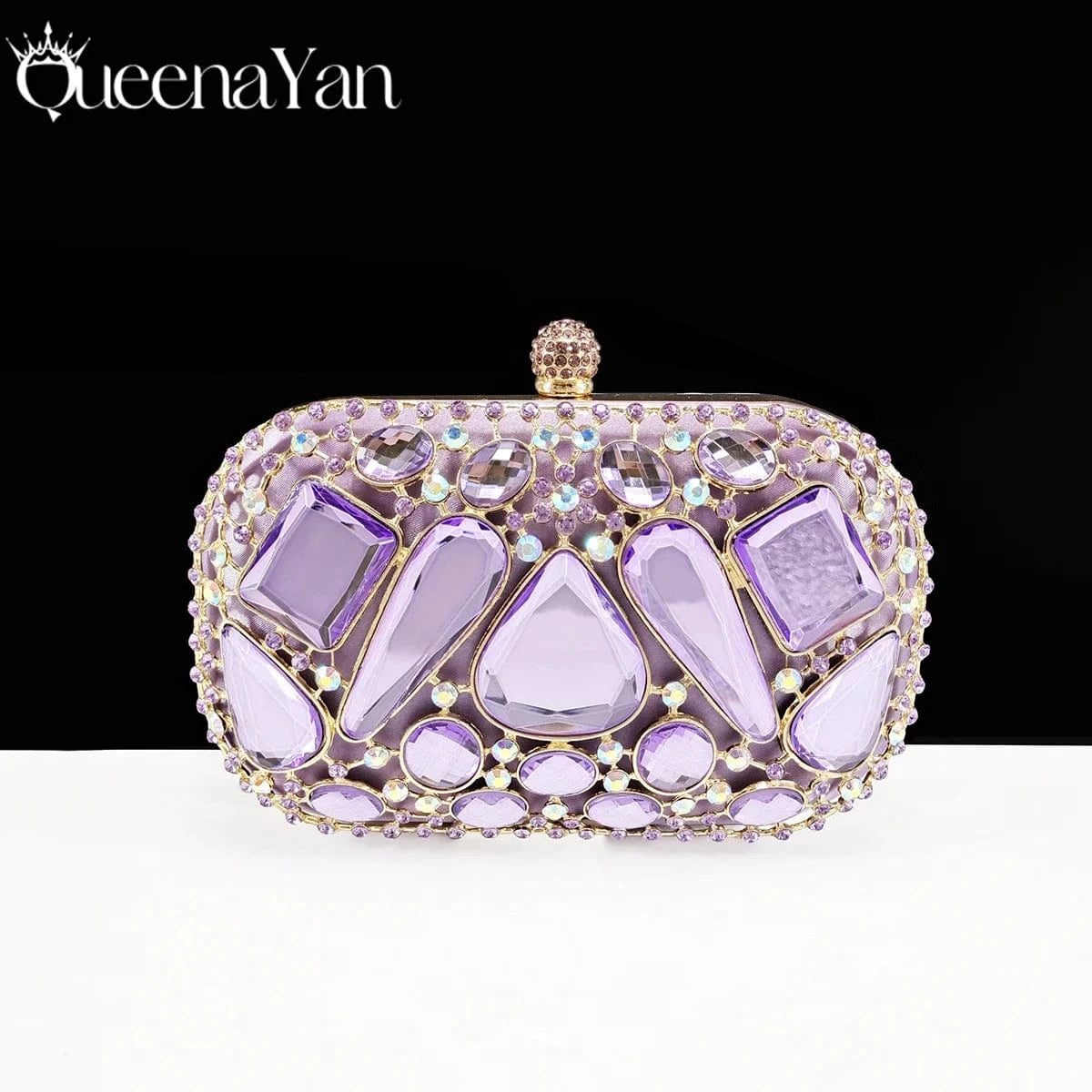 Queena Yan Italian shoes and handbags accessory set with rhinestone metal embellishments Wedding shoes Bridal shoes Designer