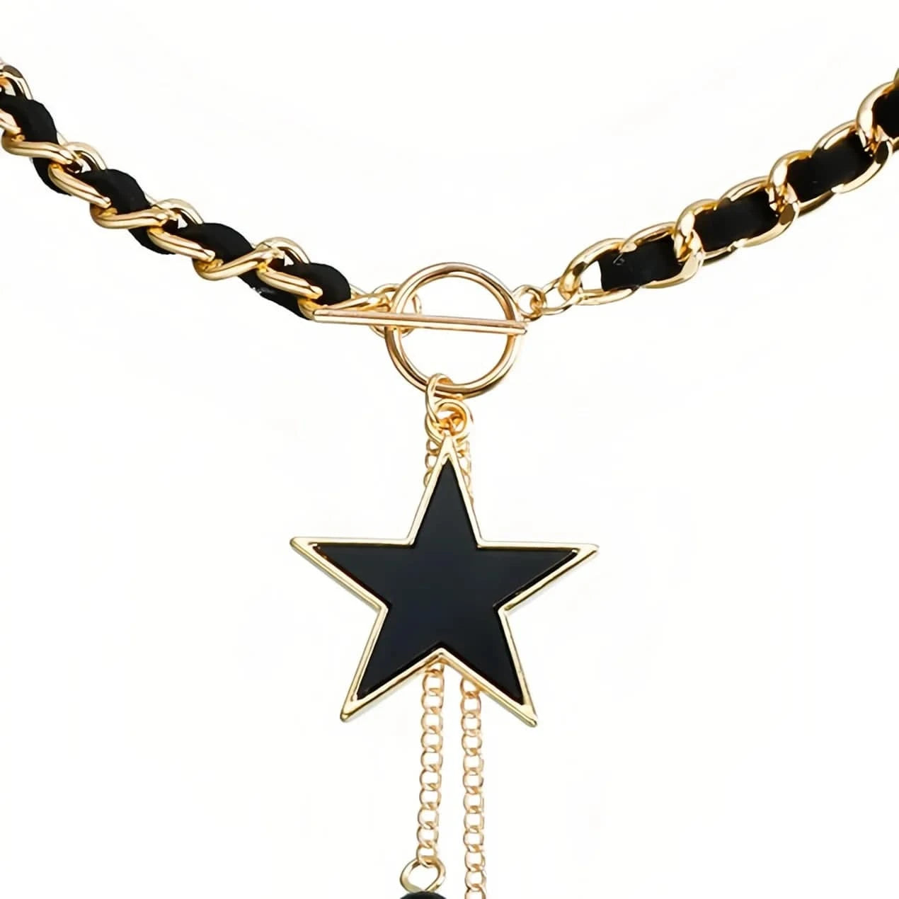 Random Sexy Wrapped Velvet Chain Black Heart-shaped Gold Butterfly Necklace for Women Girls Collarbone Chain Tassel Collar Bulk