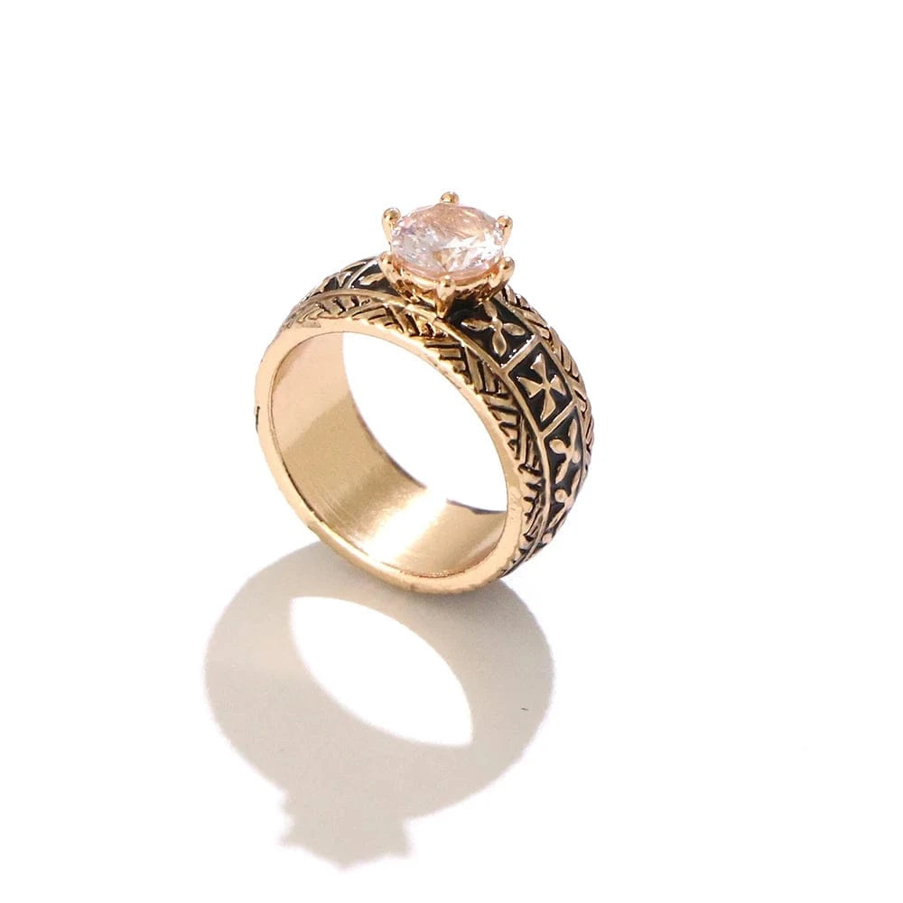 Random size/ style / GJZ395 Komi Hawaiian Rings Pearl personalized Style Rings Gold Plated hawaiian jewelry wholesale