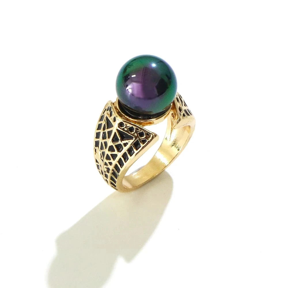 Random size/ style / GJZ480 Komi Hawaiian Rings Pearl personalized Style Rings Gold Plated hawaiian jewelry wholesale