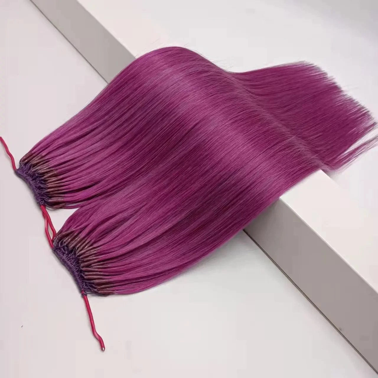 Raw Remy Martin Hair Pre-adhesive Hair 100% Brazilian Double Line Twins Korean Hair Extension