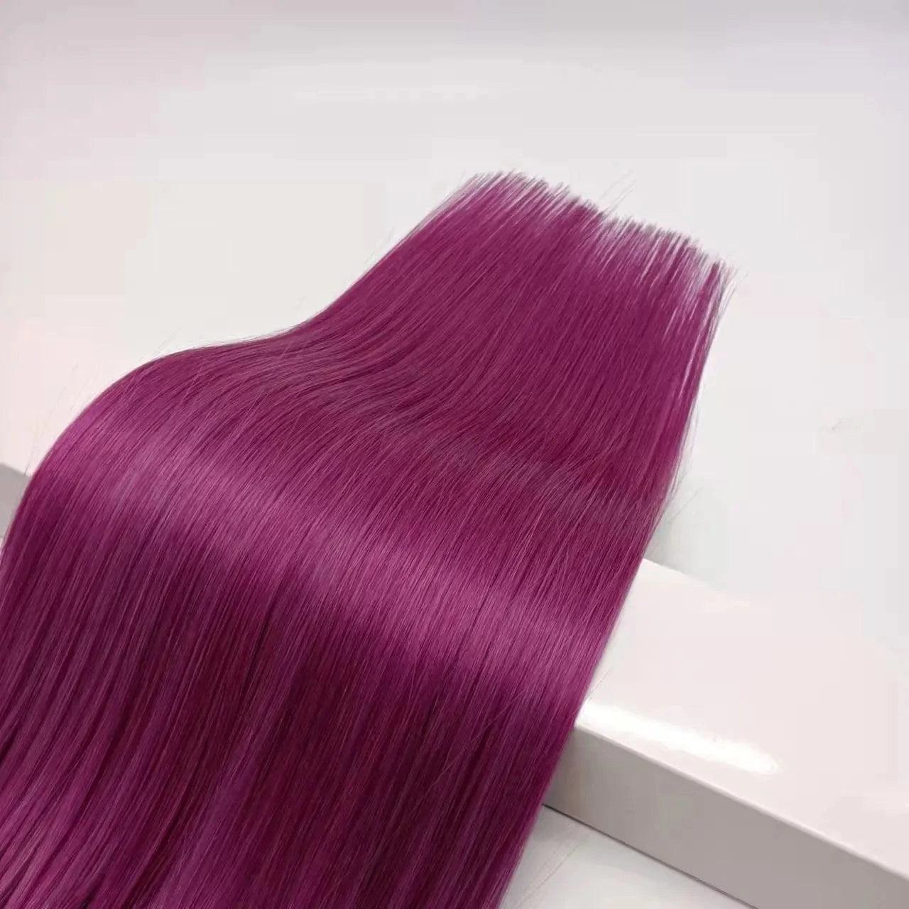 Raw Remy Martin Hair Pre-adhesive Hair 100% Brazilian Double Line Twins Korean Hair Extension