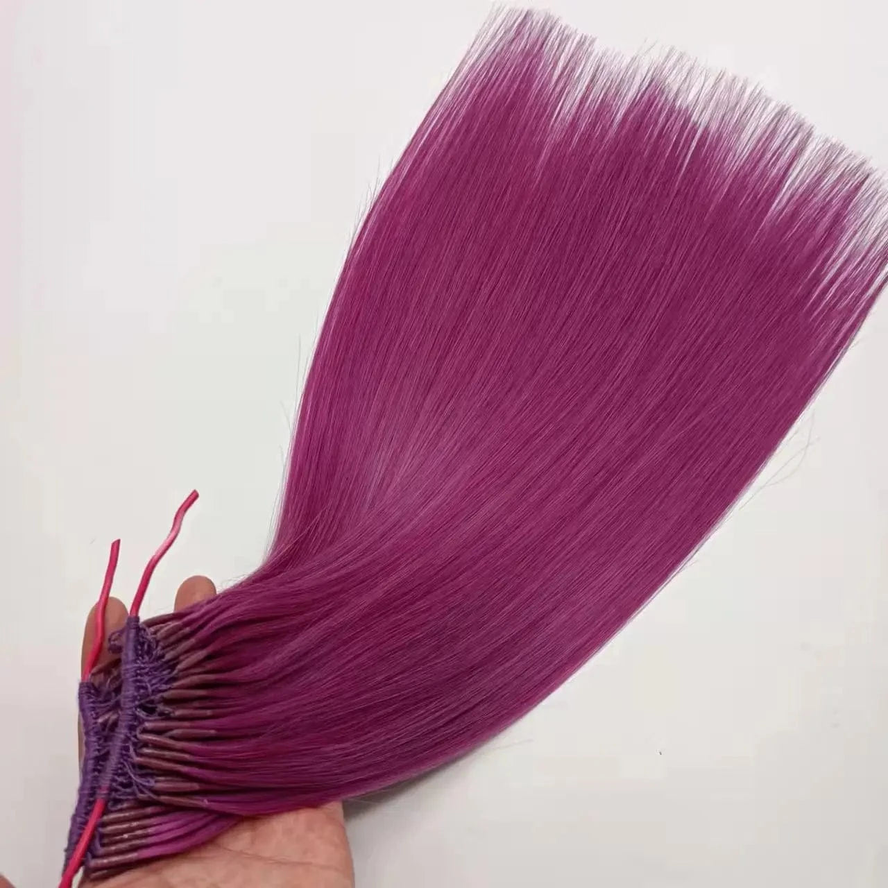 Raw Remy Martin Hair Pre-adhesive Hair 100% Brazilian Double Line Twins Korean Hair Extension