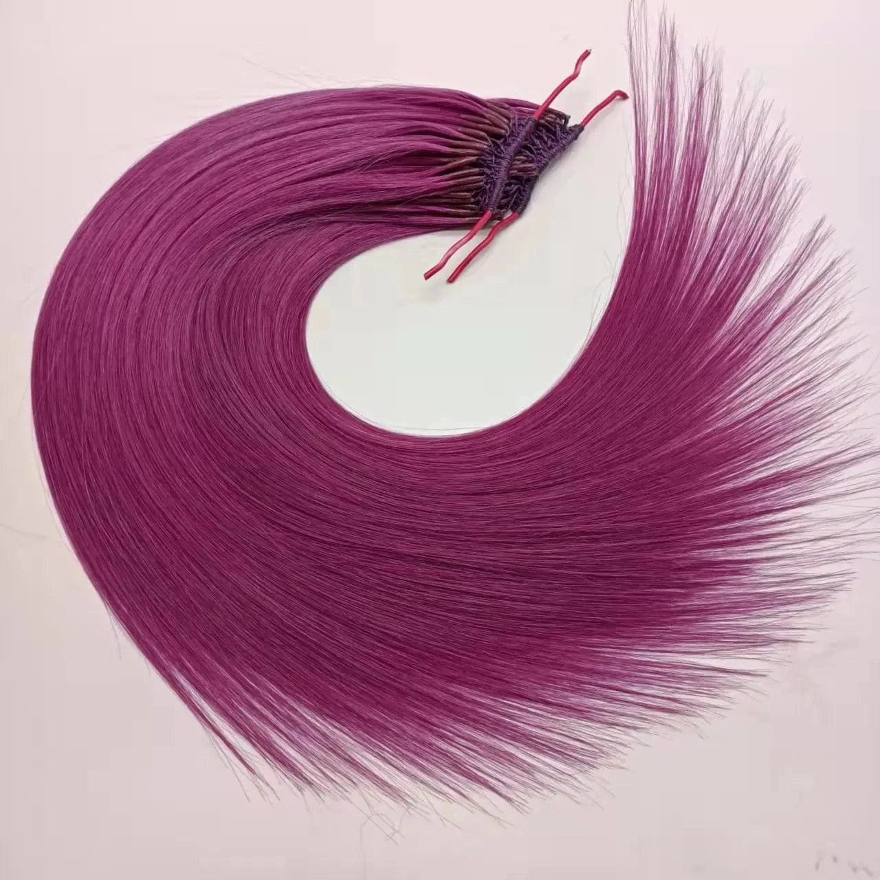 Raw Remy Martin Hair Pre-adhesive Hair 100% Brazilian Double Line Twins Korean Hair Extension