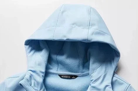 Ready to ship high quality womens  keep warm outdoor wear jackets hiking softshell jackets