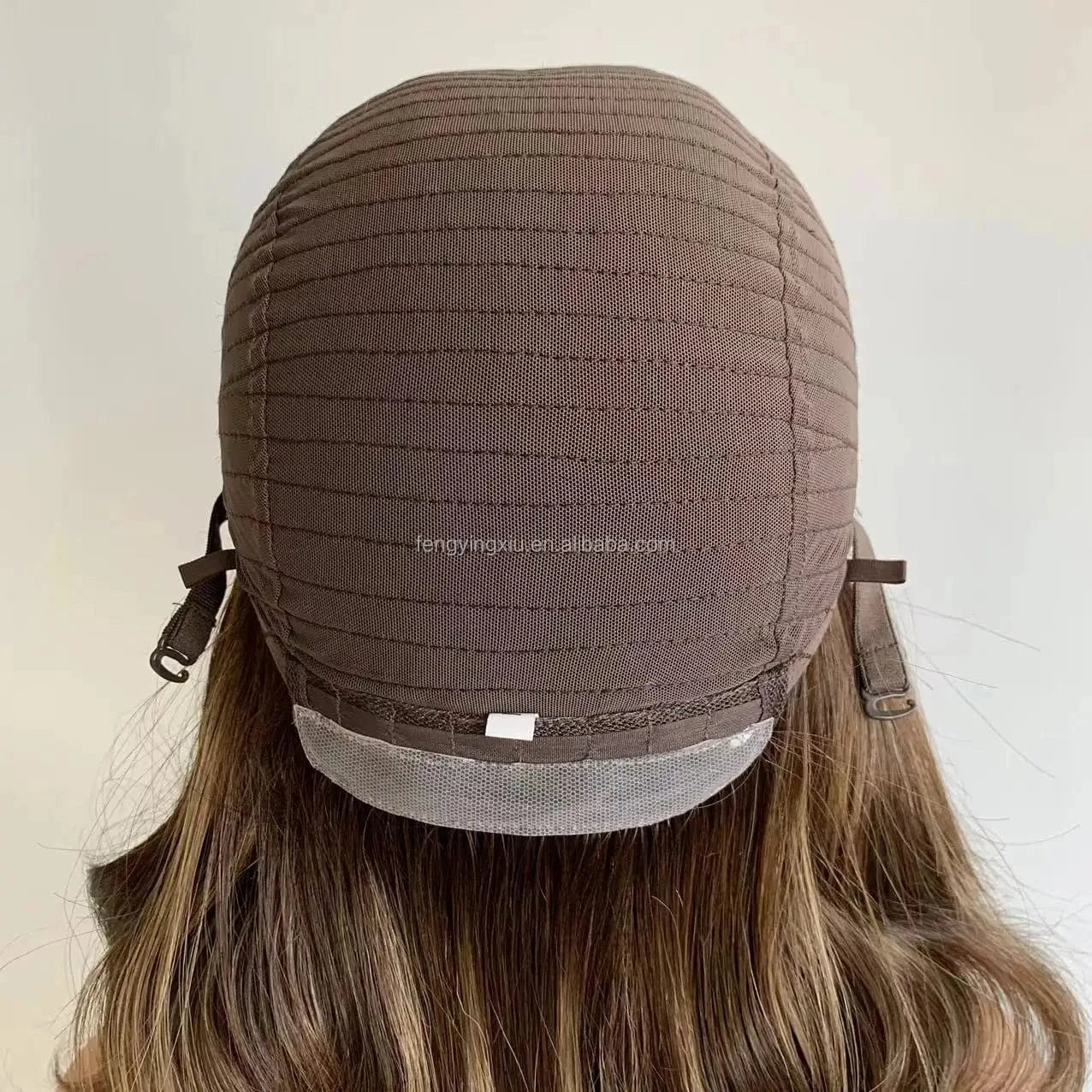 Ready To Ship M16/60 Color Silk Wig Silicone Cap Medical Wig Alopecia Hair Loss Medical Wigs European Virgin Hair