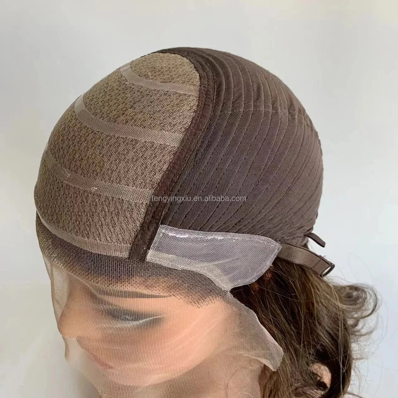 Ready To Ship M16/60 Color Silk Wig Silicone Cap Medical Wig Alopecia Hair Loss Medical Wigs European Virgin Hair