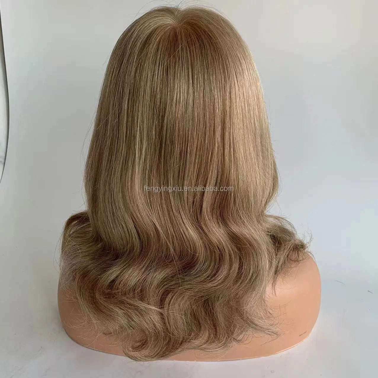 Ready To Ship M16/60 Color Silk Wig Silicone Cap Medical Wig Alopecia Hair Loss Medical Wigs European Virgin Hair