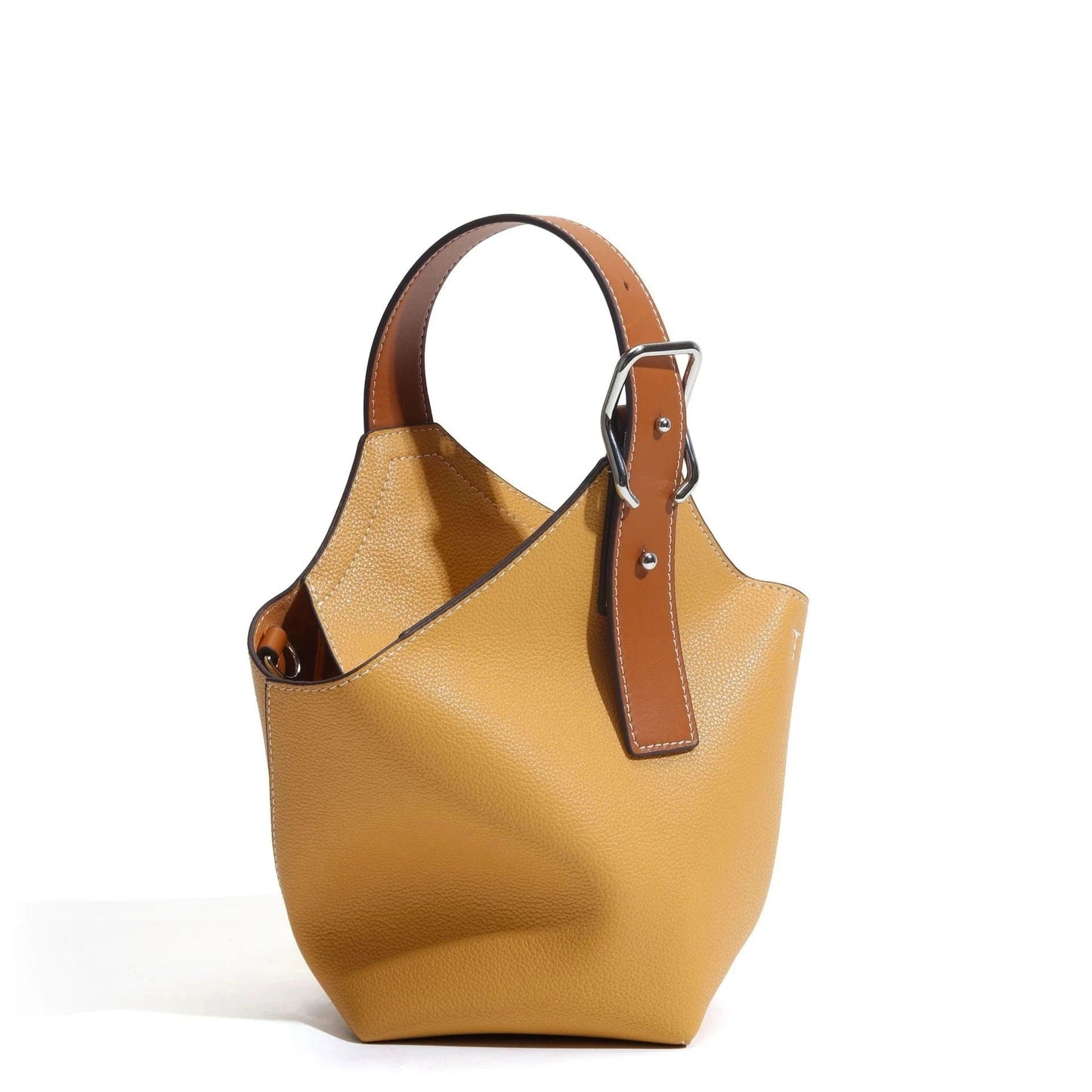 Ready To Ship Vintage Women Leather New Fashion Lady Women'S Small Bucket Tote Shoulder Hand Bags Crossbody Famous Brand