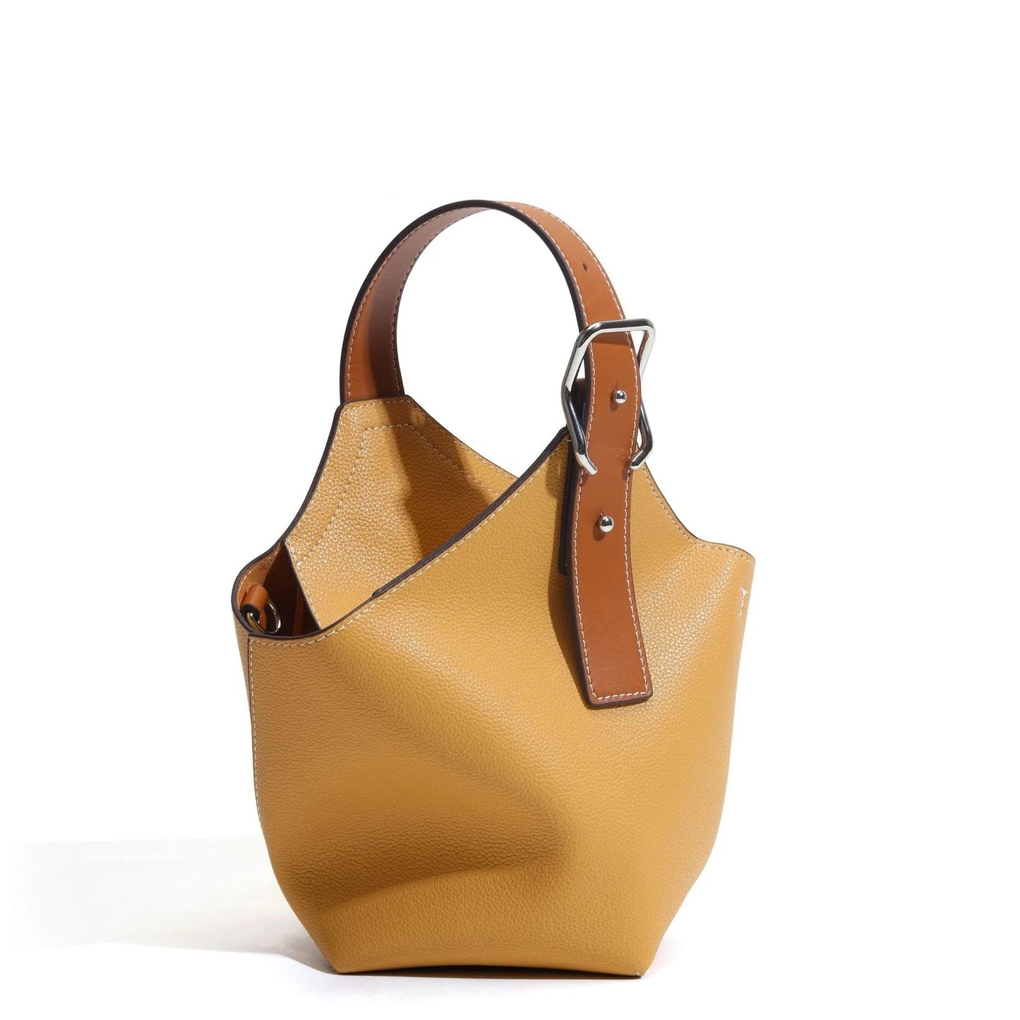 Ready To Ship Vintage Women Leather New Fashion Lady Women'S Small Bucket Tote Shoulder Hand Bags Crossbody Famous Brand