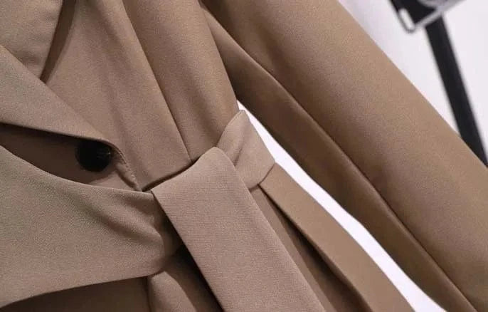 RedPeony Women's Elegant Fashion Solid Party Vestidos Office Lady Casual Button Belt Mini Dresses 2025 Spring Slim Blazer Dress