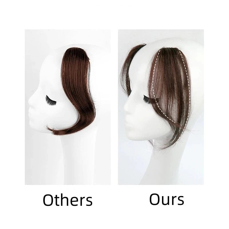 Remy Human Hair Fringe Extensions Clip In Hairpiece For Women Hair Handtied Hair Bangs