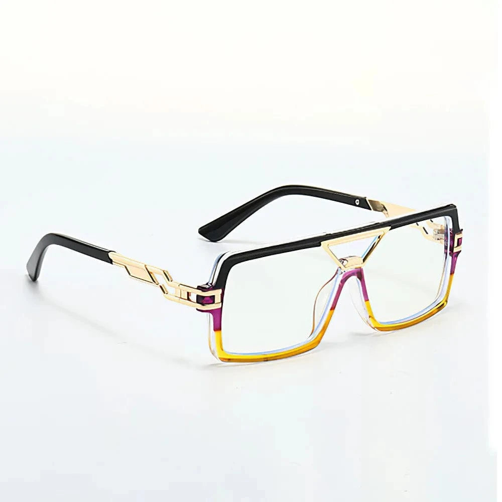 Retro Eyeglasses Vintage Optical Frame Blue Light Protection New Style Anti-Blue Reading Glasses with Customizable Logo