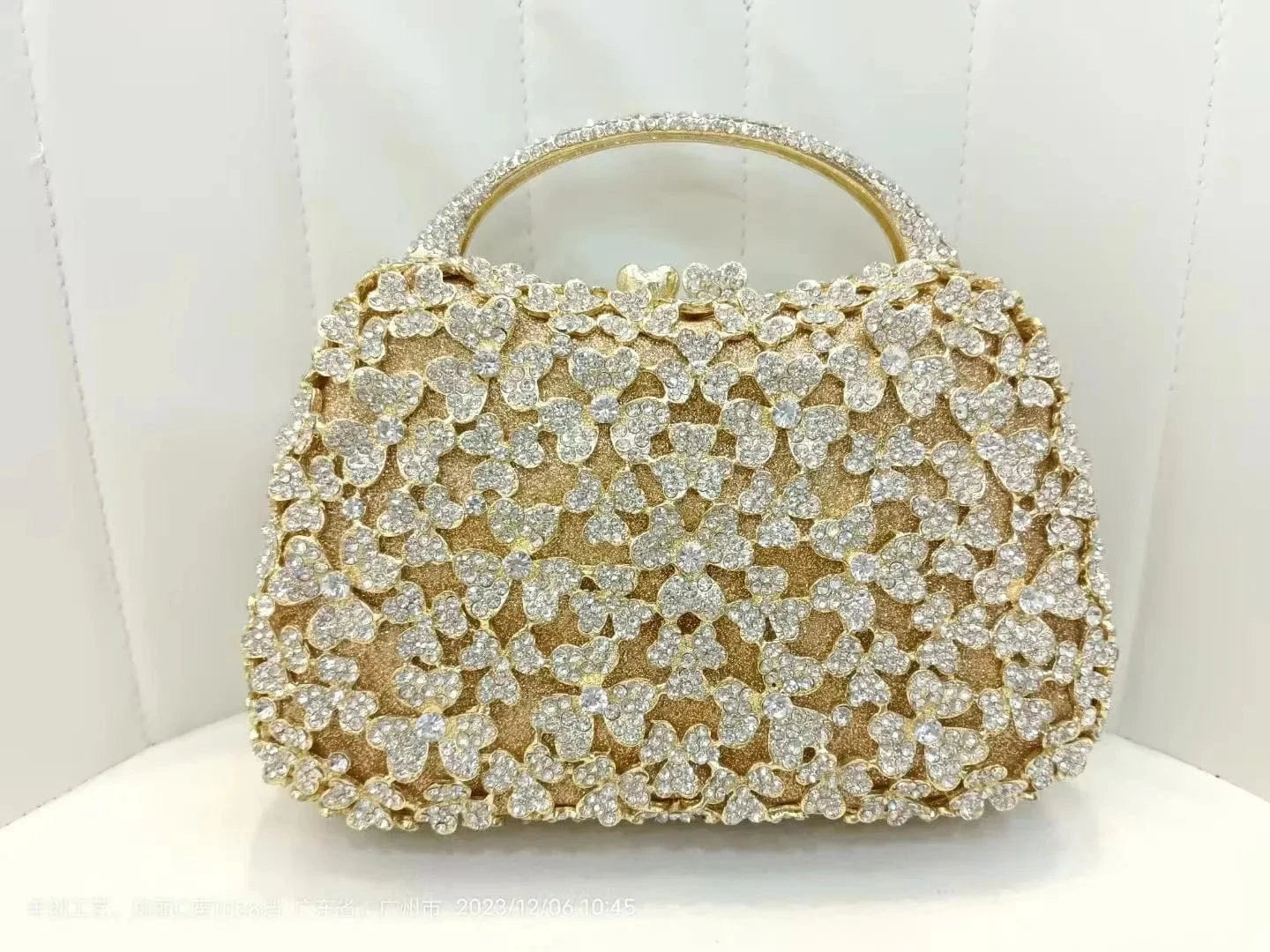 Rhinestone Metal Mesh Clutches Wedding Purse Party Luxury Evening Crystal Party Stone evening bags clutch 2024 luxury