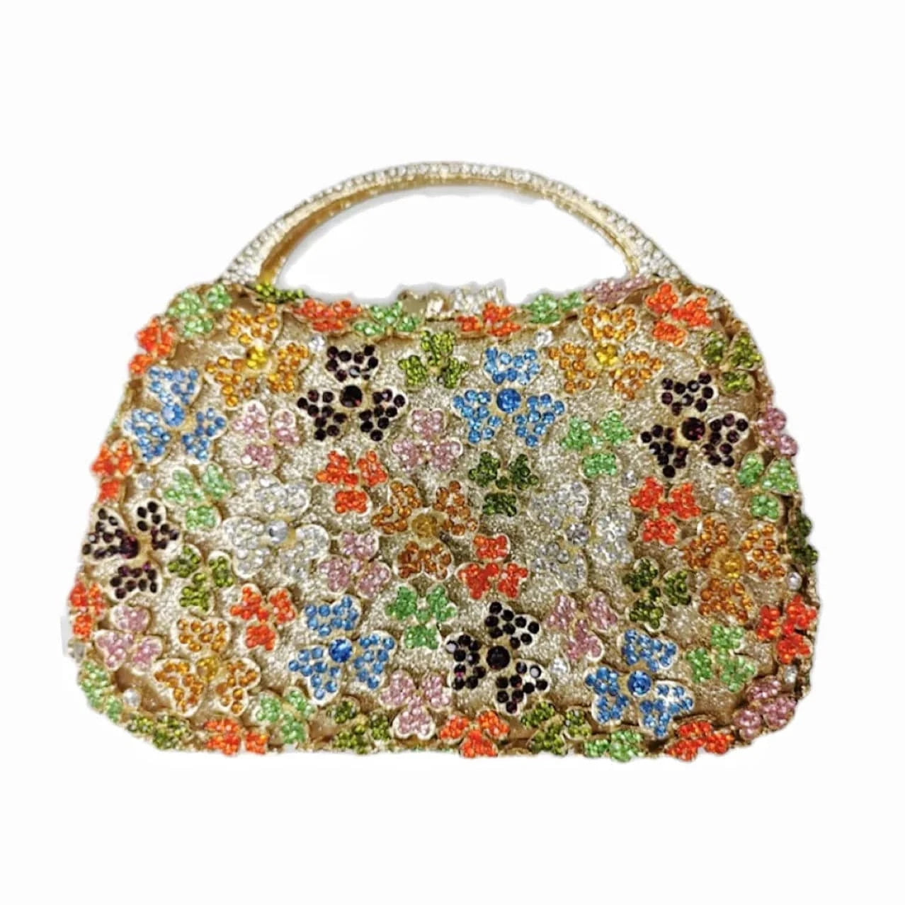 Rhinestone Metal Mesh Clutches Wedding Purse Party Luxury Evening Crystal Party Stone evening bags clutch 2024 luxury