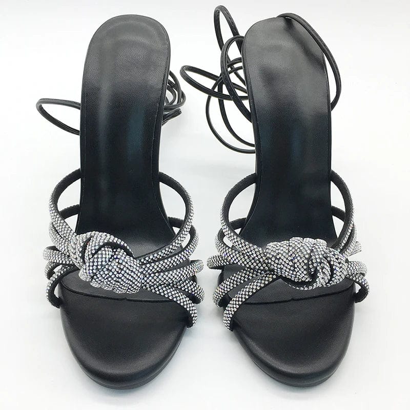 Rivet Platform Studded Chunky Heel Fashion Open Toe Ankle Strap High Block Heel Sandals Solid Green Sandals 35-42 Women Shoes