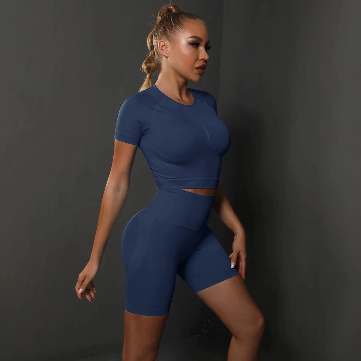 S / 7 2024 Newest Active Wear Sports Fitness Clothing Yoga Outfits Seamless Leggings Gym Workout Sets Women