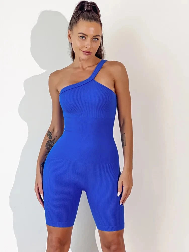 S / FX1227Y2 BESTWAYCLOX 2024 Hot Sale Workout Crop Top Breathable Bra With Removable Sport Fitness Yoga Jumpsuit out wear ready to ship OEM