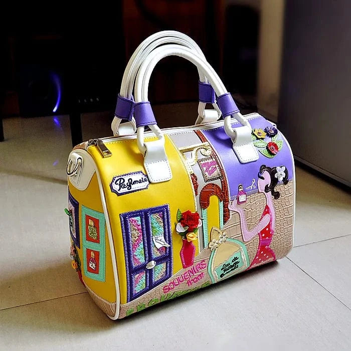 S / khaki Super quality Women Handbag Shoulder boston Bag tote Italian Leather Bags Sac A Main Borse Candy Color Luxury Handbags