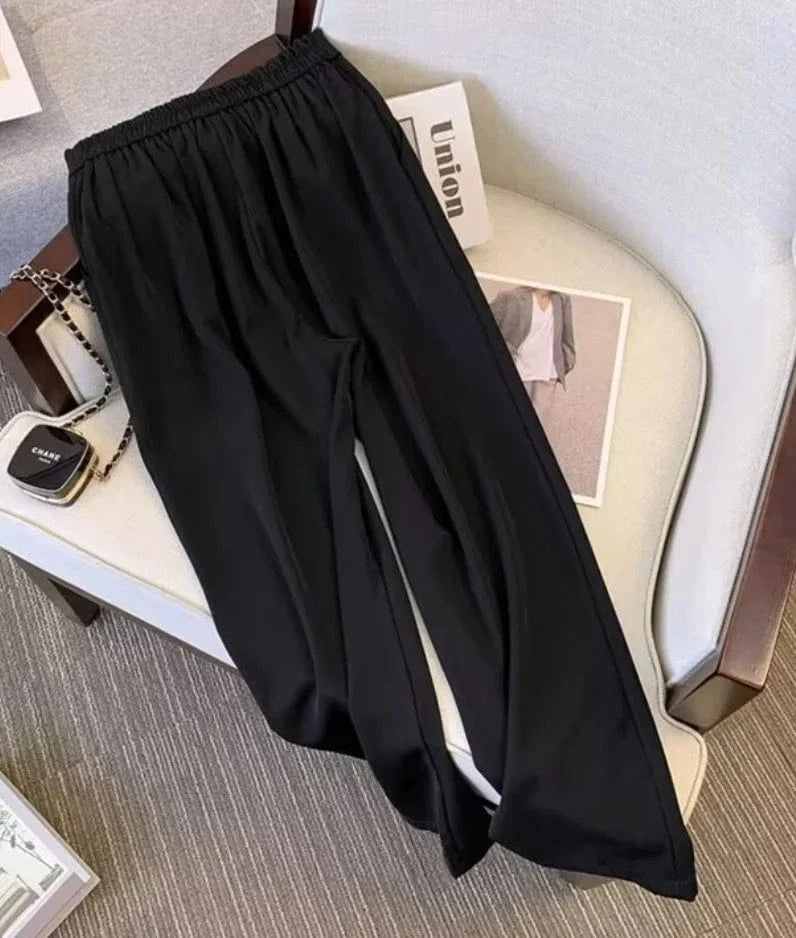 S / pants black Liu Ming Fashion Wholesale Spring Autumn Women High End Blazer 2 Piece Pants Set