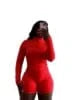 S / Red 2025 Summer Two Piece Shorts Sets Zipper Tracksuit Yoga Fitness Outfits for Women Sport