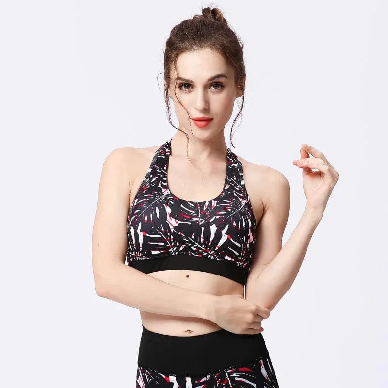 S / W163 Xsunwing Custom LOGO women High Impact 3d printed fabric Fitness Bra Cup S-XL Padded Gym Wear Ladies Running Top Sport Yoga Bra